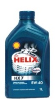 Масло Shell HELIX HX7 5W40 п/синт. 1л М+