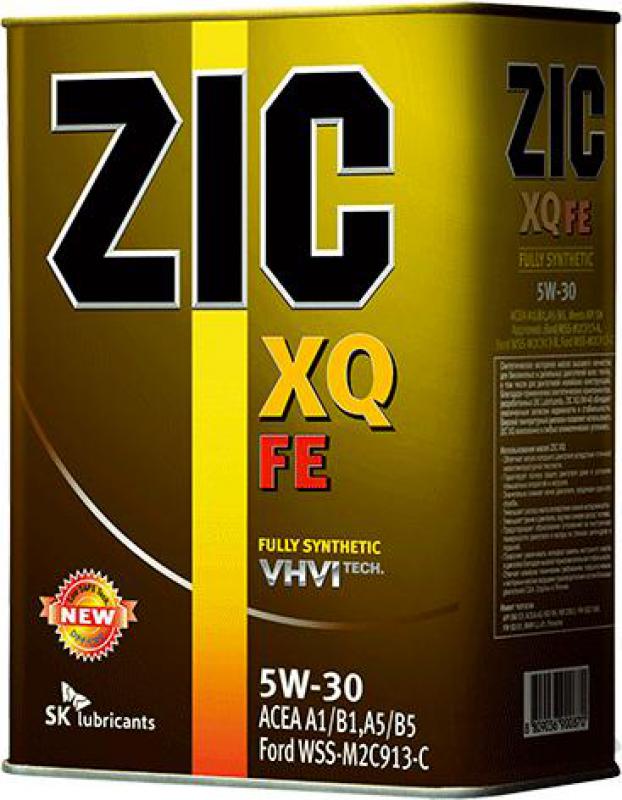 Масло ZIC XQ FE 5W30 /X9 FE 5W30 синт.4л М+