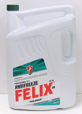 Антифриз FELIX Prolonger G-11 зеленый 10л.М+