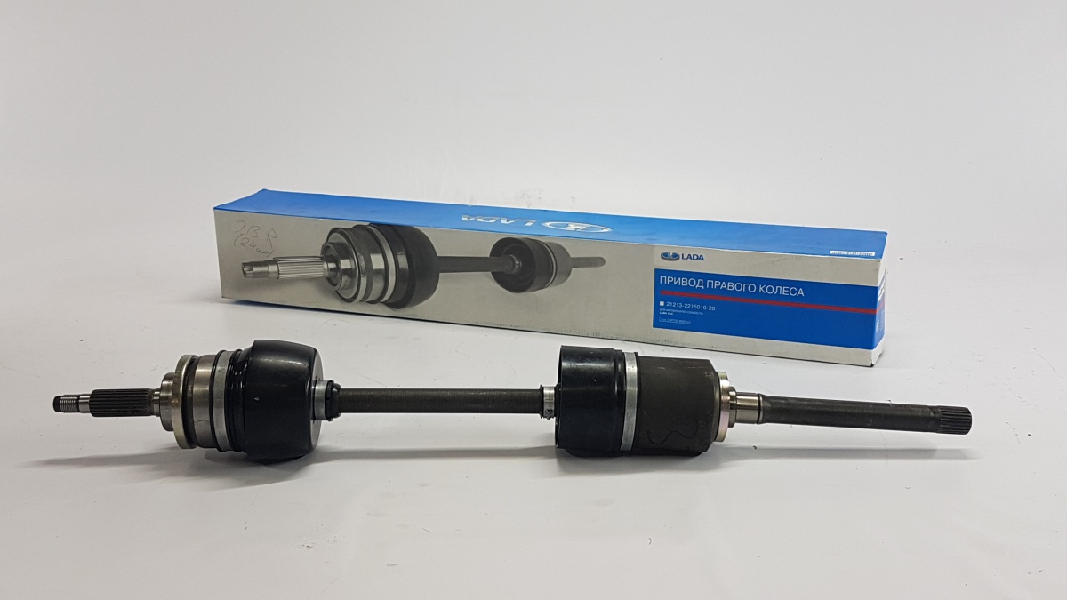 Привод передних колес для Lada 21213 R (длинный) (24шлица) нов.обр. АЗ