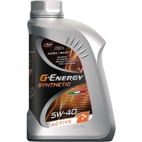 Масло G-ENERGY Active 5W40 Api SN/SF Acea А3В4 синт.1л. М+