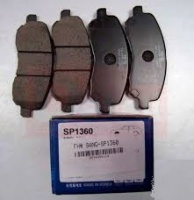 Колодки передние для Mitsubishi Lancer IX 03-/Outlander 03-12 (2.0-2.4)/MI002/SP1360/SANGSIN