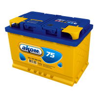 АКБ АКОМ 75 А/ч обратная полярность