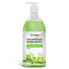 Мыло жидкое GRASS 1л Зеленый чай 126501