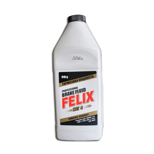 Жидкость тормозная FELIX Dot-4 910г.М+