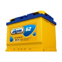 АКБ АКОМ EFB 62 А/ч прямая полярность