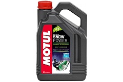 Масло Motul SnowPower 2T 4л.для снегоходов