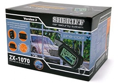 Сигнализация SHERIFF ZX-1070 (с двусторонней связью и автозапуском)