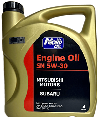 Масло Nord Oil Specific Line 5w30 для Mitsubishi,Subaru синт. 4л