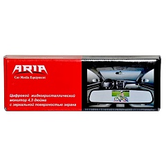 Монитор для камеры заднего вида ARIA CM0095 в зеркале