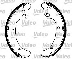 Колодки задние 2108 Valeo