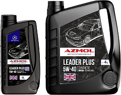 Масло Azmol Leader plus 5w40 1л (металл)