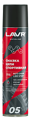 Смазка цепная спортивная Lavr МОТО 400мл (Ln7715)