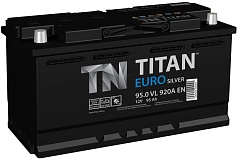 АКБ TITAN Евро Сильвер 95 А/ч прямая полярность