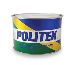 Шпатлевка Politek 900г желтая универсальная PP210