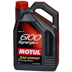 Масло Motul 6100 Synergie+ 10W40 п/синт. 4л
