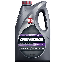 Масло Лукойл Genesis Universal Api SL/СF Acea A5/B5 5W30 п/с.4л