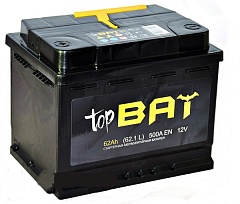 АКБ TOP BAT 62 А/ч прямая полярность